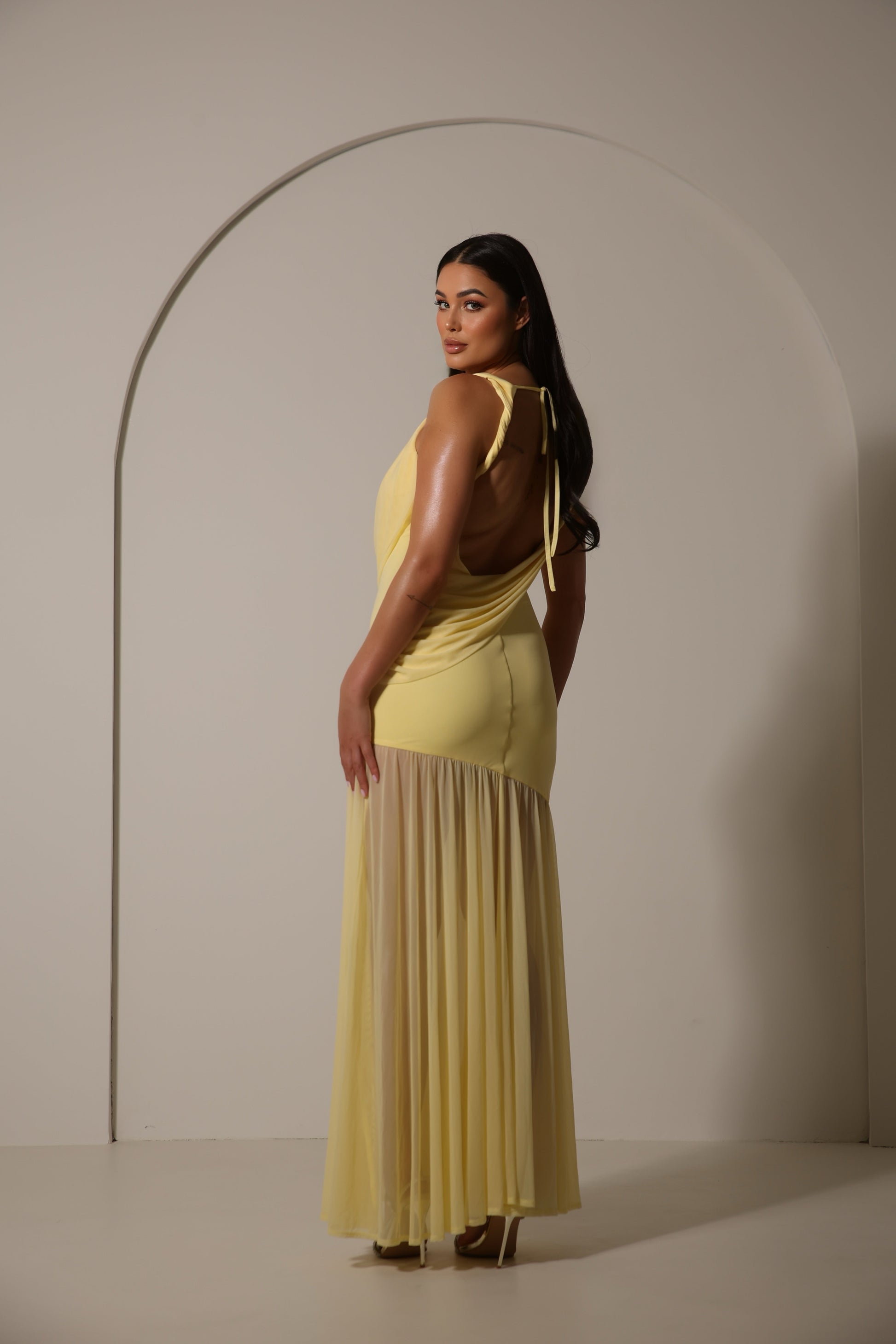 ORANIA DRESS - BUTTER YELLOW (PRE ORDER) ElevenLabel