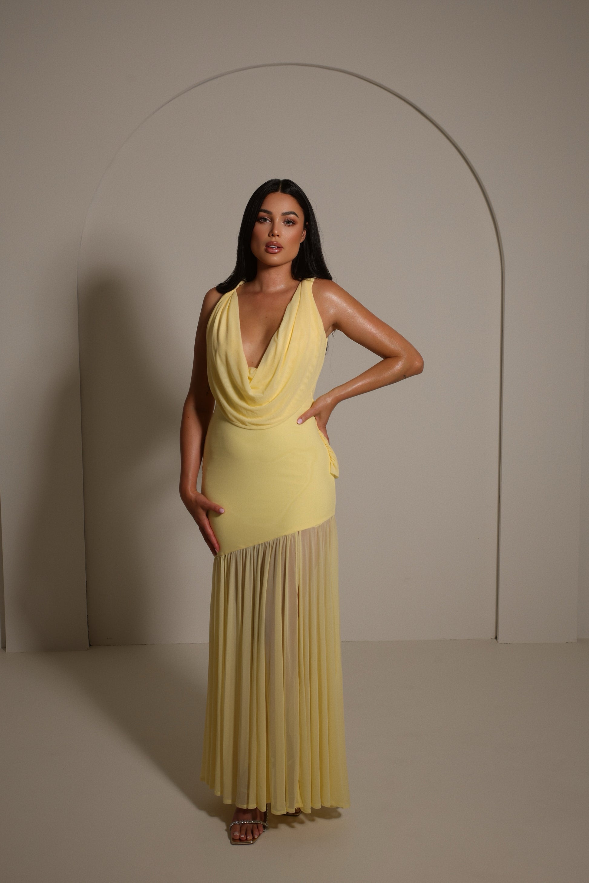 ORANIA DRESS - BUTTER YELLOW (PRE ORDER) ElevenLabel