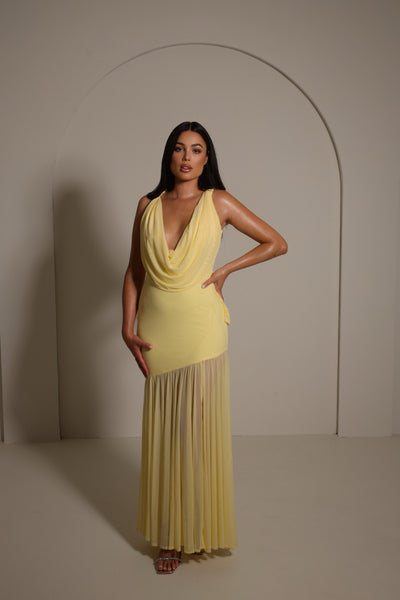 ORANIA DRESS - BUTTER YELLOW (PRE ORDER) ElevenLabel